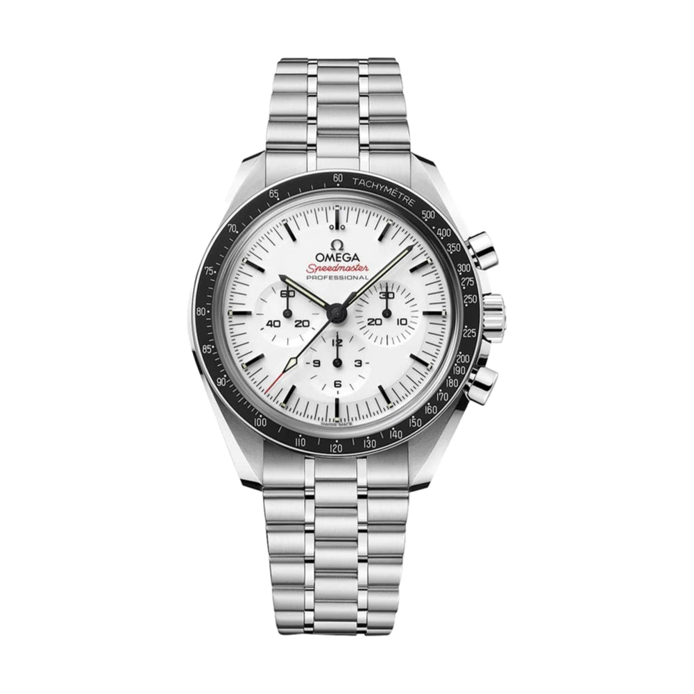 Speedmaster Moonwatch Professional Chronograph Sapphire 42mm - White on Bracelet OMEGA