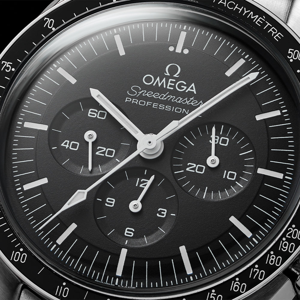 Speedmaster Moonwatch Professional Hesalite 42mm - Black on Bracelet OMEGA