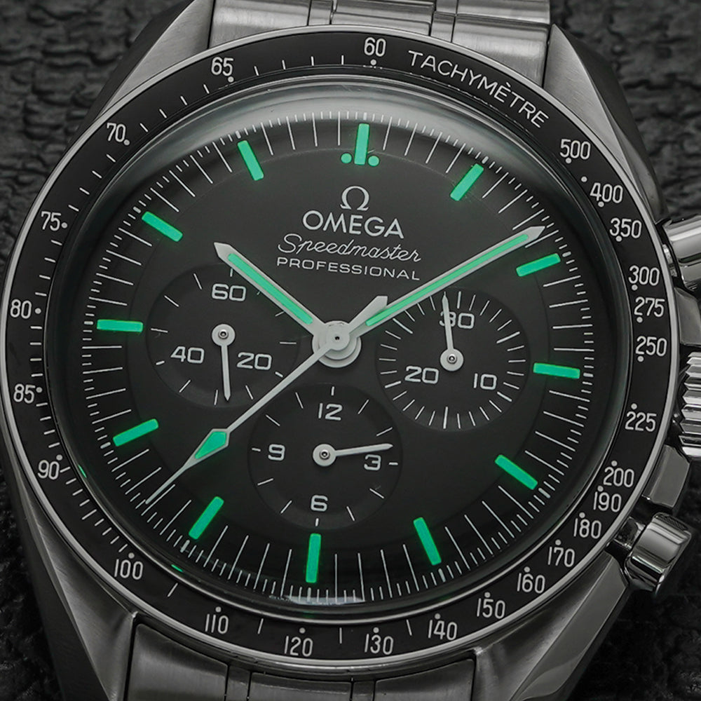 Speedmaster Moonwatch Professional Hesalite 42mm - Black on Bracelet OMEGA