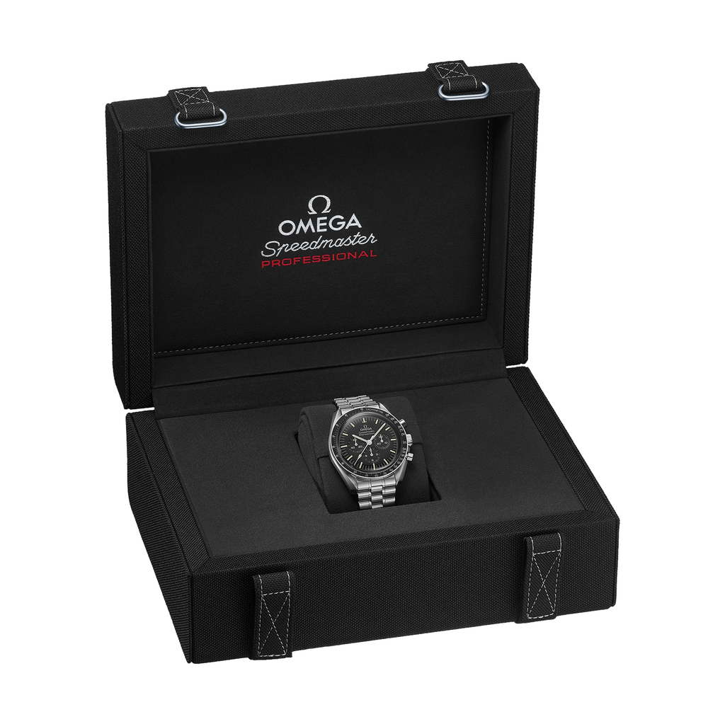Speedmaster Moonwatch Professional Hesalite 42mm - Black on Bracelet OMEGA
