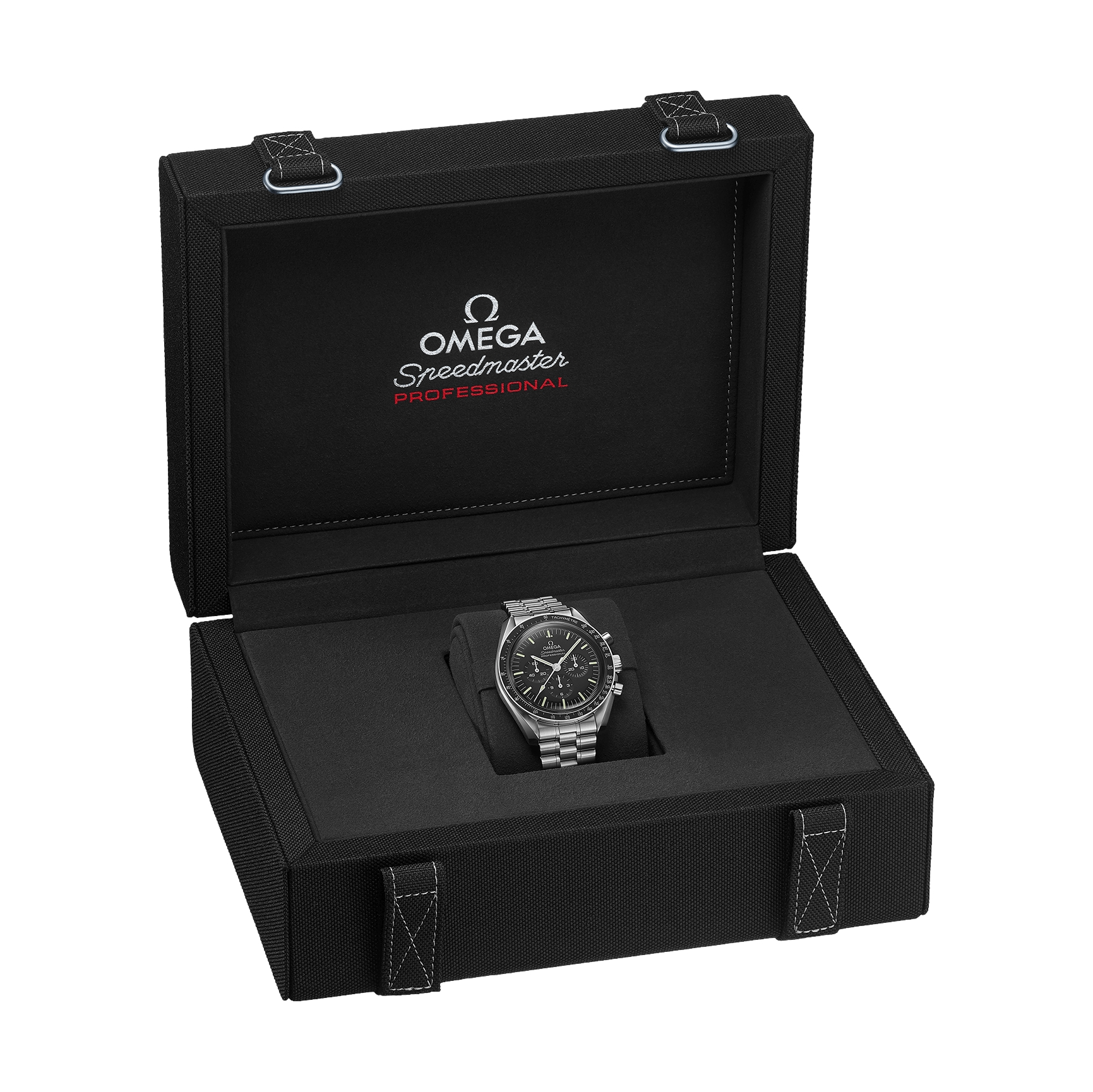 Speedmaster Moonwatch Professional Hesalite 42mm - Black on Bracelet OMEGA