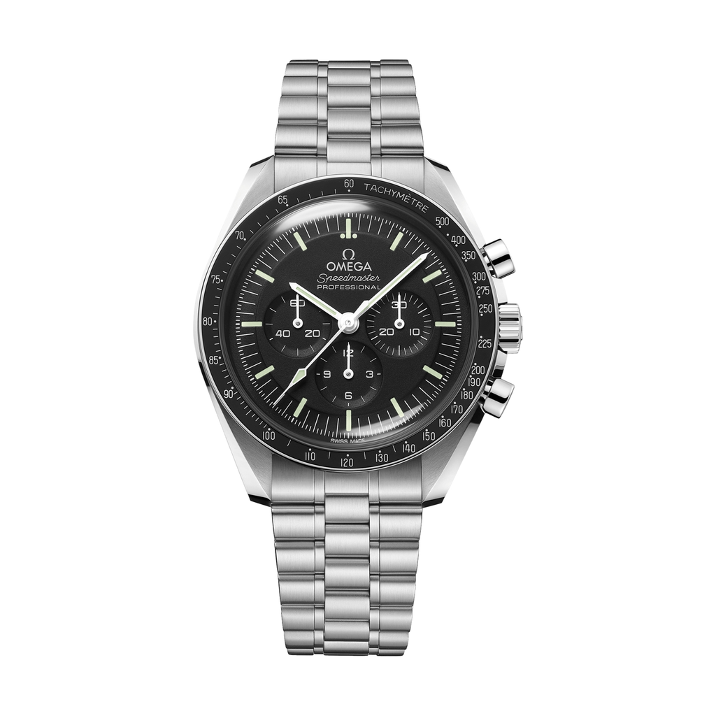Speedmaster Moonwatch Professional Hesalite 42mm - Black on Bracelet OMEGA